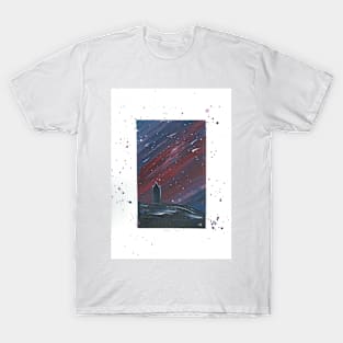 Scrabo Tower at Night T-Shirt